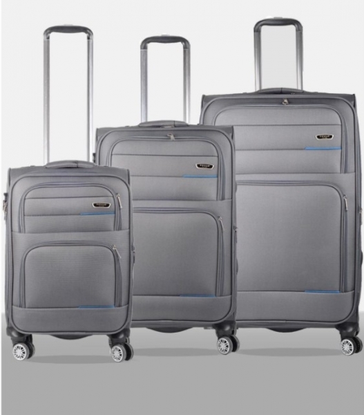 Fossil 1102 Travel Kumaş 3'lü Valiz Seti