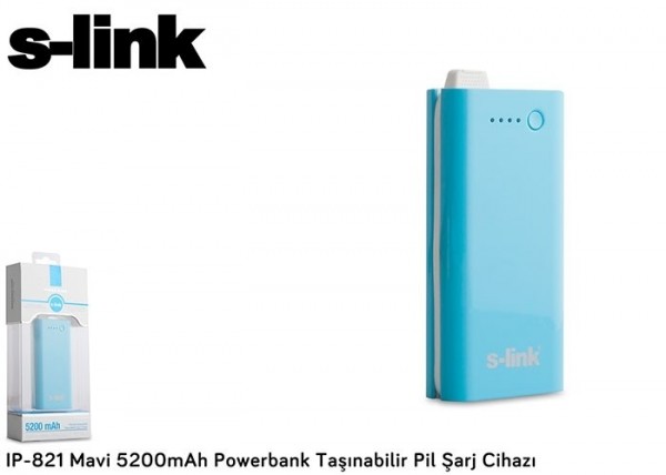 S-link IP-821 5200 mAh Powerbank