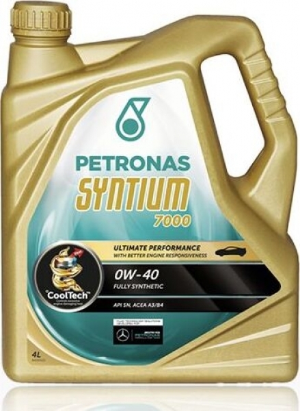 Petronas Syntium 7000 0W‑40 Motor Yağı (4 litre)