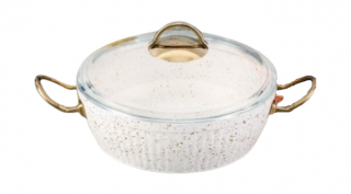 Cooker CKR2814 Granit Basık Tencere 28 cm