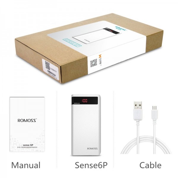 Romoss Sense 6P 20000 mAh Powerbank