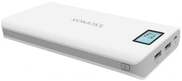 Romoss Sense 6 Plus LCD 20000 mAh Powerbank