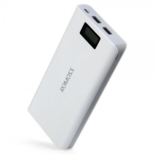 Romoss Sense 6 Plus LCD 20000 mAh Powerbank