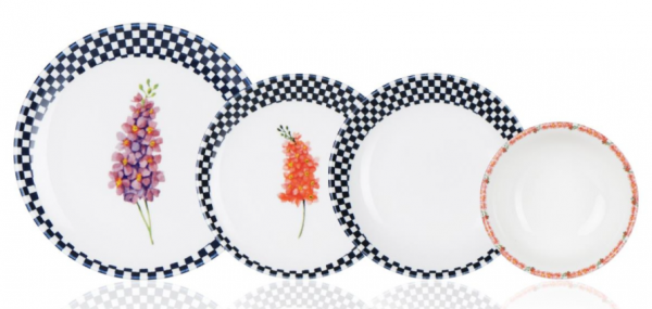 Acar Akasya 24 Parça Yemek Takımı