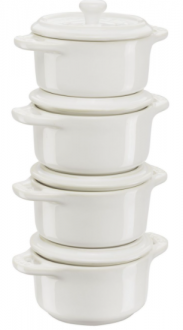 Staub Ceramique 4 Parça Mini Tencere Seti