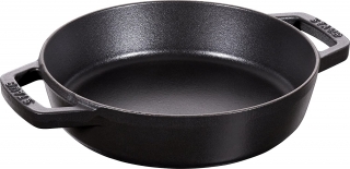 Staub Çift Kulplu Döküm Izgara Tava 20 cm