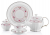 W.Fischer Fine Bone Daisy WF-45201 45 Parça Kahvaltı Takımı