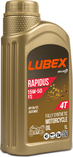 Lubex Rapidus FS 15W-50 Motor Yağı (1 litre)