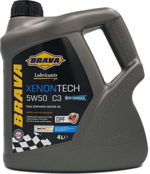 Brava Xenon 5W-50 DPF Motor Yağı (4 litre)