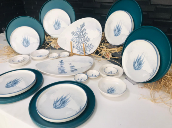Keramika Blue Magic 24 Parça Kahvaltı Takımı (24 Parça)