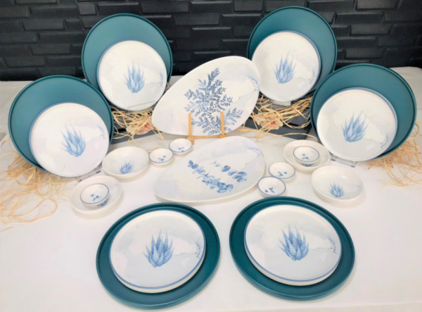 Keramika Blue Magic 24 Parça Kahvaltı Takımı (24 Parça)
