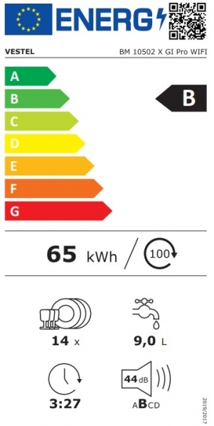Vestel BM 10502 X GI Pro WIFI Bulaşık Makinesi