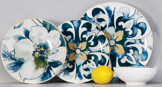 Korkmaz Gardena Collection 24 Parça Yemek Takımı