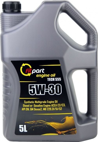 Fitpart Tech S55 5W-30 Motor Yağı (5 litre)