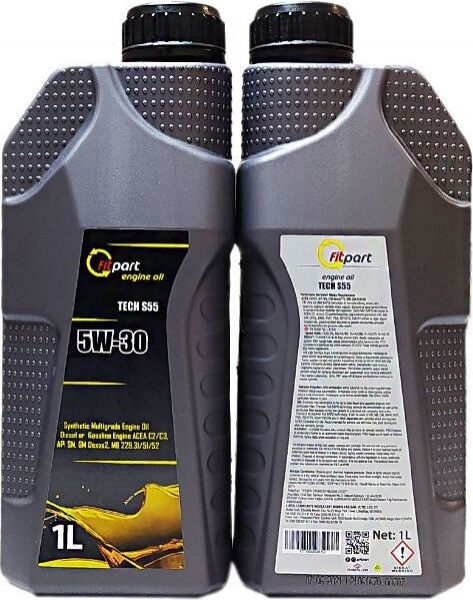 Fitpart Tech S55 5W-30 Motor Yağı (1 litre)