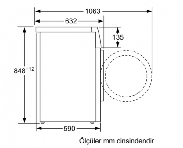 Bosch WAV28MH0TR Çamaşır Makinesi