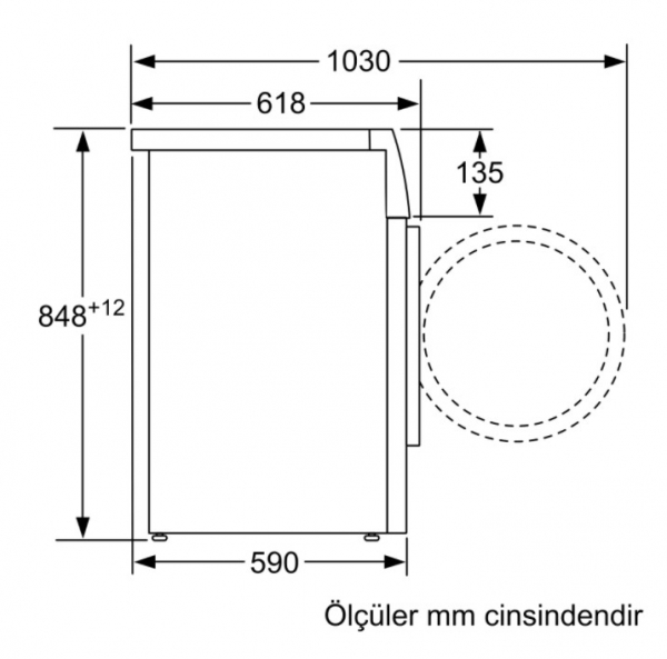 Siemens WM12UT90TR Çamaşır Makinesi