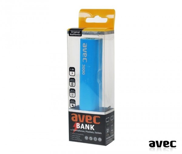 Avec 3000 3000 mAh Powerbank