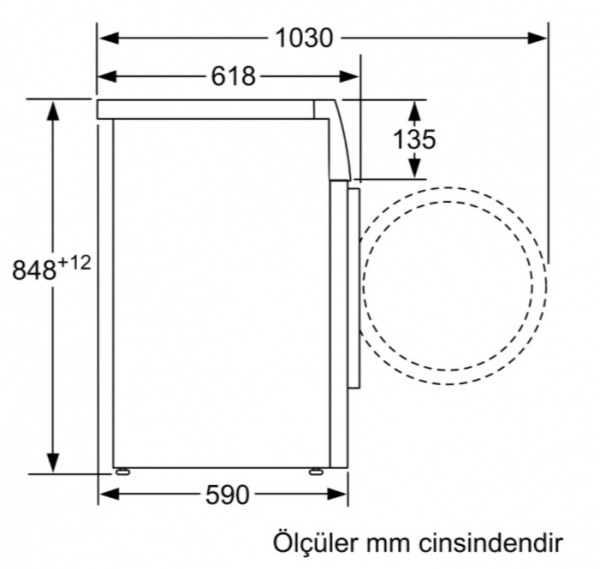 Bosch WAU24T90TR Çamaşır Makinesi