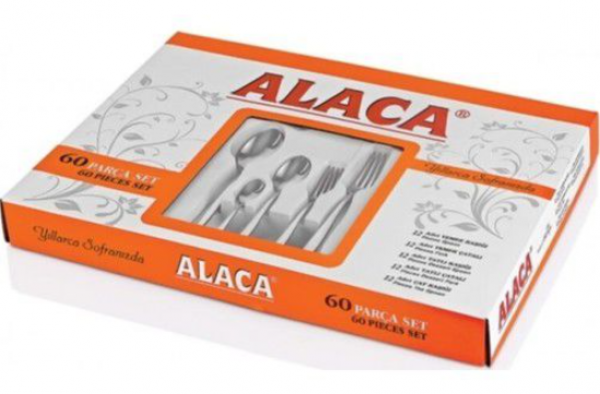 Alaca Zümrüt 72 Parça Çatal Kaşık Bıçak Takımı