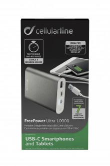 CellularLine FreePower Ultra 10000 (Type-C) 10000 mAh Powerbank