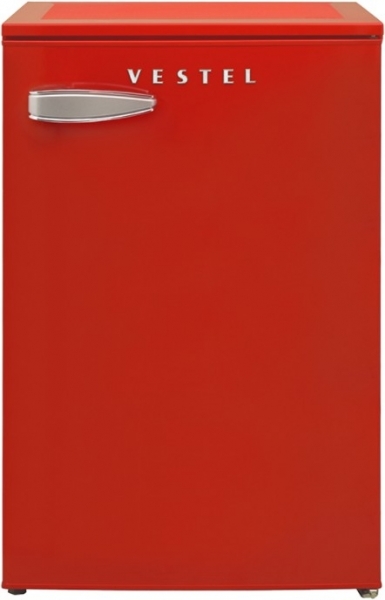 Vestel Retro SB14101 Buzdolabı (Kırmızı)