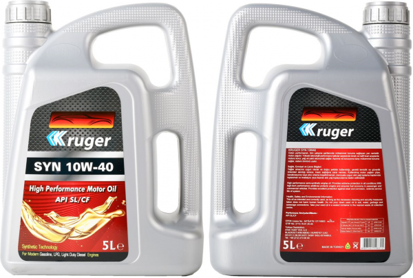 Kruger SYN 10W-40 Motor Yağı (5 litre)