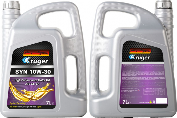 Kruger SYN 10W-30 Motor Yağı (7 litre)