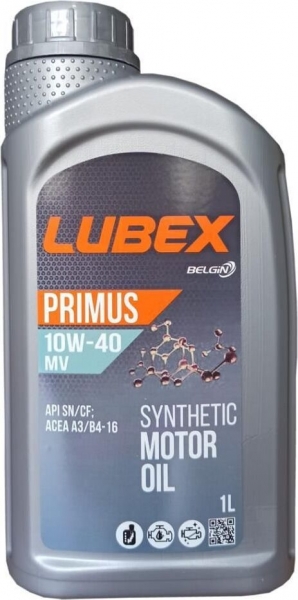 Lubex Primus MV 10W-40 Motor Yağı (1 litre)