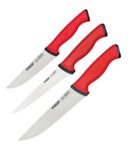Pirge Duo 35135 Kasap Kurban Bıçak Seti 3 Parça