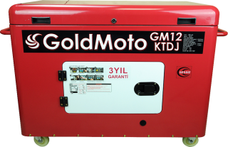 GoldMoto GM12KTDJ Dizel Jeneratör