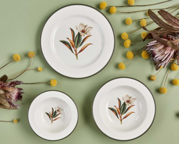 Bella Maison Garden Mix 12 Parça Yemek Takımı