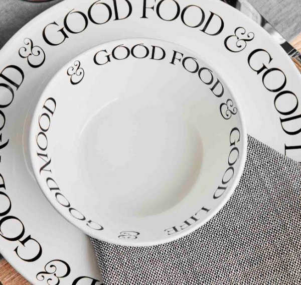 Bella Maison Motto 18 Parça Yemek Takımı
