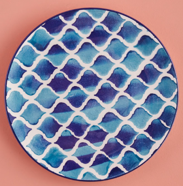 Bella Maison Blue Tile 24 Parça Yemek Takımı