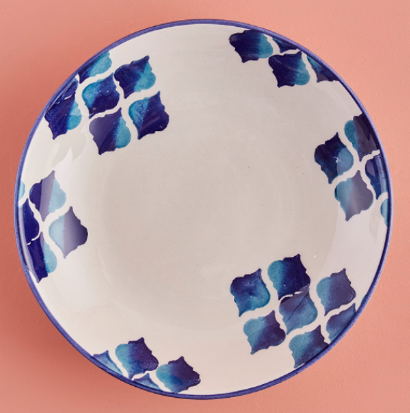 Bella Maison Blue Tile 24 Parça Yemek Takımı