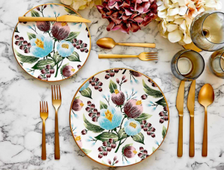 Bella Maison Violeta 24 Parça Yemek Takımı