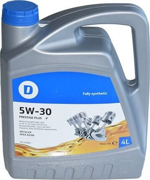 Delphi D Prestige Plus D-F 5W-30 Motor Yağı (4 litre)