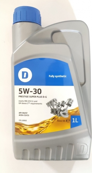 Delphi D Prestige Super Plus D-G 5W-30 Motor Yağı (1 litre)
