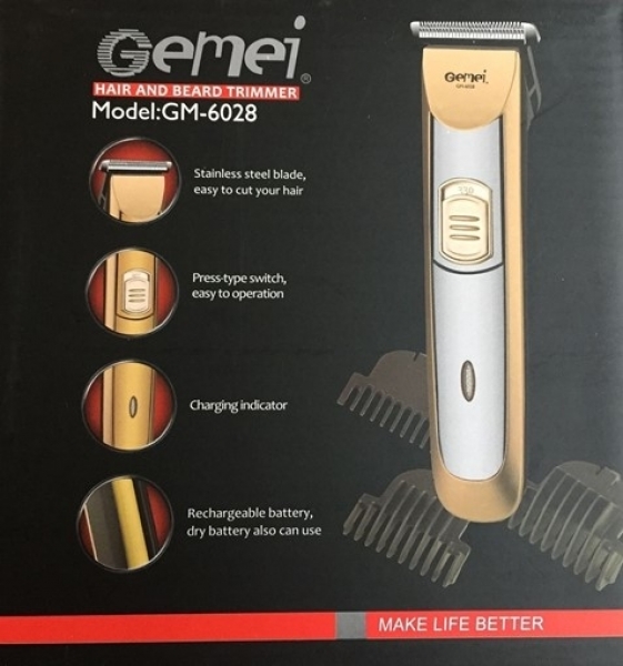 Gemei GM-6028 Saç Kesme Makinesi