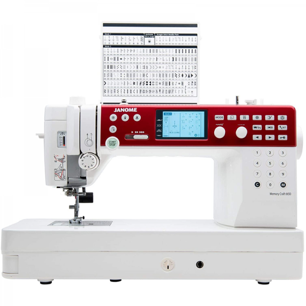 Janome MC6650 Dikiş ve Nakış Makinesi