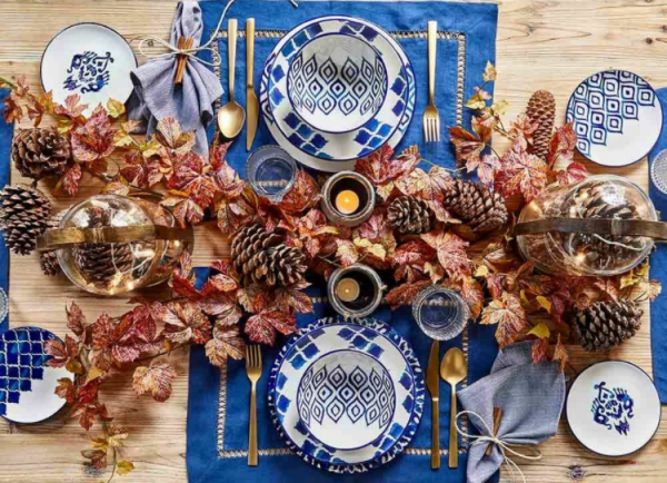 Bella Maison Ikat 48 Parça Yemek Takımı (48 Parça)
