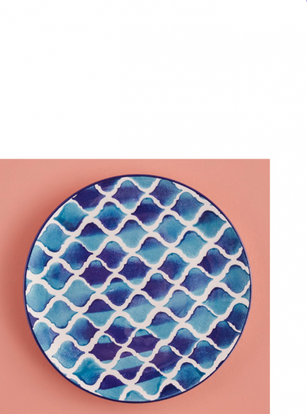 Bella Maison Blue Tile 48 Parça Yemek Takımı