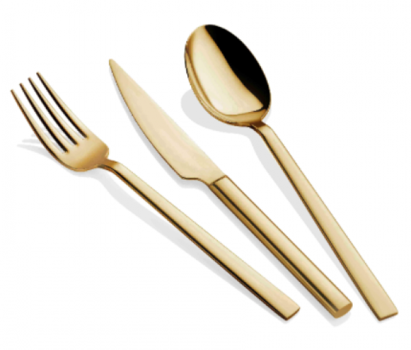 Bella Maison Modern Gold 18 Parça Çatal Kaşık Bıçak Takımı