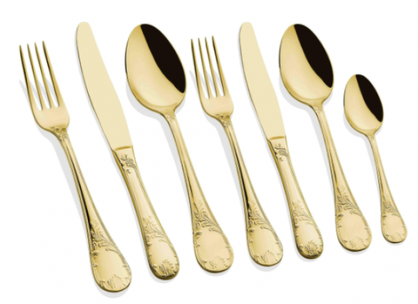 Bella Maison Mensa Gold 42 Parça Çatal Kaşık Bıçak Takımı