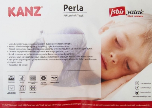 Kanz Perla 90x190 cm Lateksit Yatak