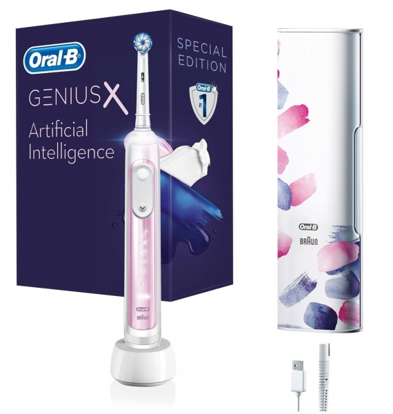 Oral-B Genius X Al Art of Brushing Şarjlı Diş Fırçası