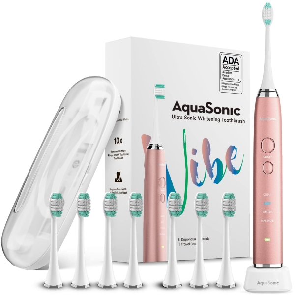 Aquasonic Vibe Şarjlı Diş Fırçası