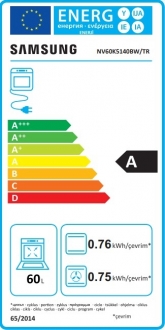 Samsung NV60K5140BW Ankastre Fırın