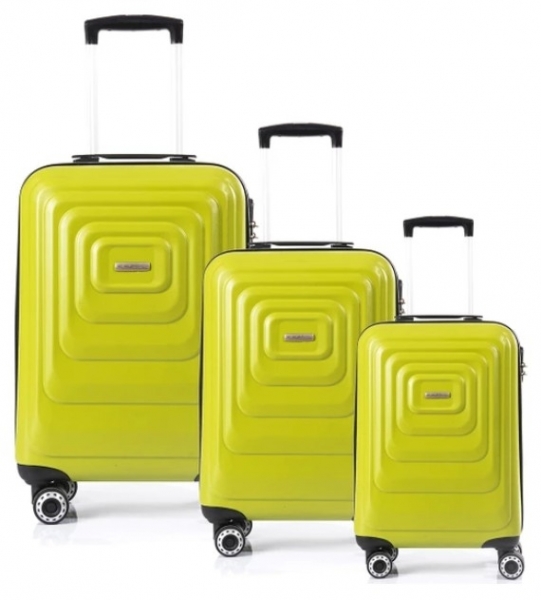 ÇÇS 5189 Abs 3'lü Valiz Seti
