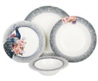 Acar Helena 24 Parça Yemek Takımı